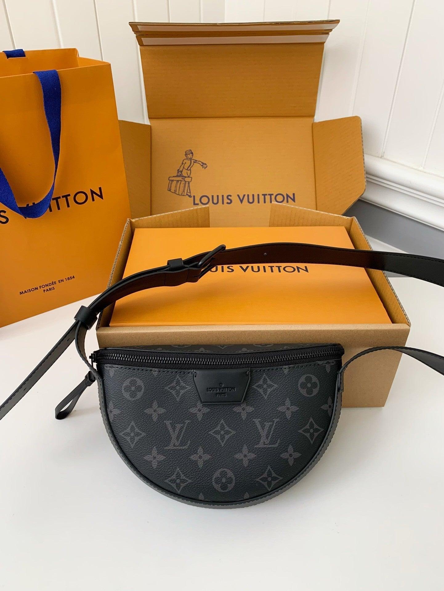 LV  Monogram Eclipse Moon Crossbody