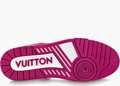 Louis Vuitton&nbsp;Trainer Low White Fuchsia