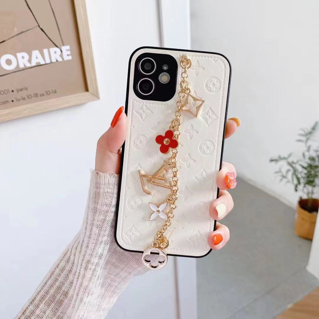 LV Luxury Phone Case Ornament Decoration for iPhone