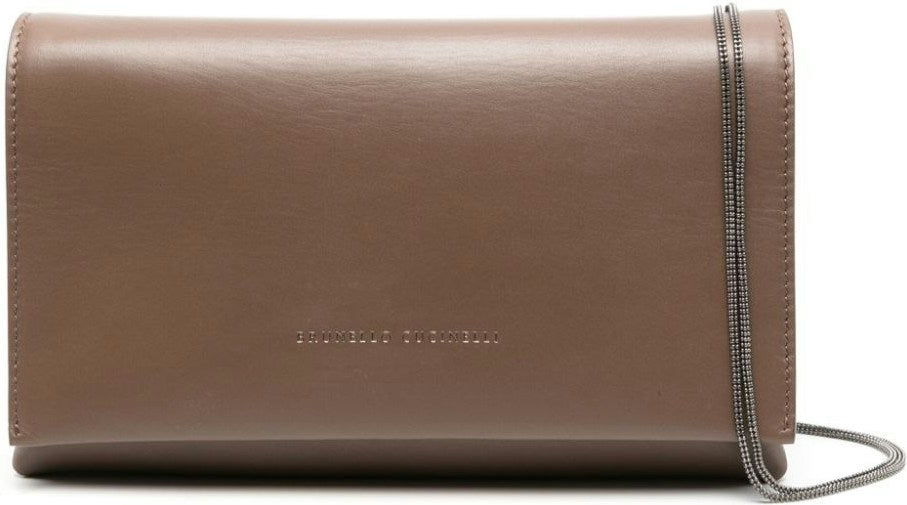 LOGO-DEBOSSED LEATHER CROSSBODY BAG