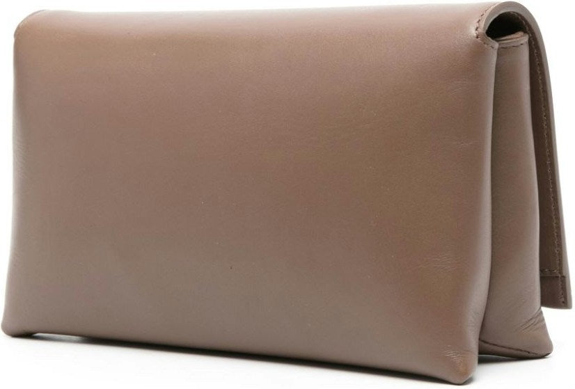LOGO-DEBOSSED LEATHER CROSSBODY BAG
