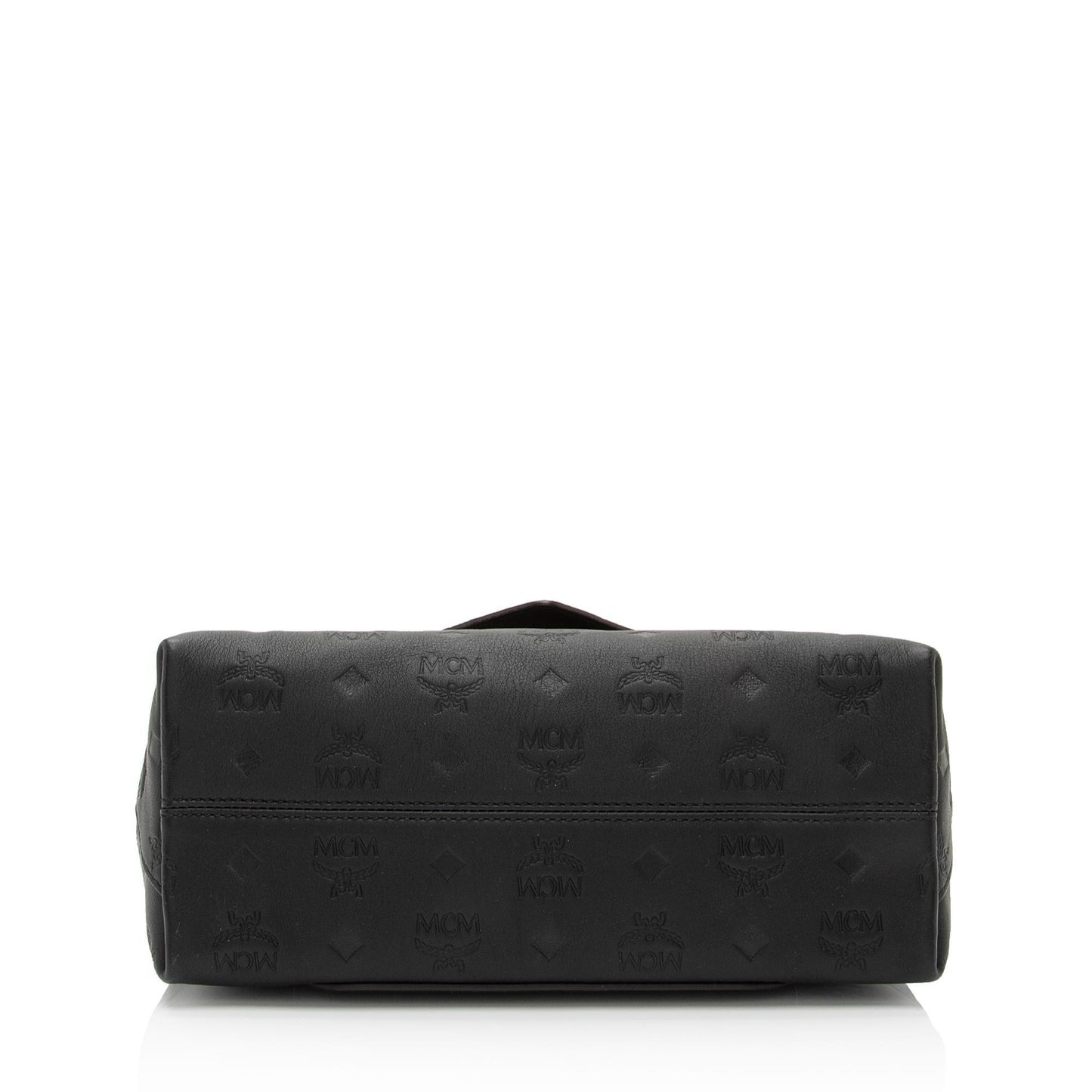 MCM Embossed Leather Essential Two Way Crossbody Bag