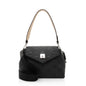 MCM Embossed Leather Essential Two Way Crossbody Bag