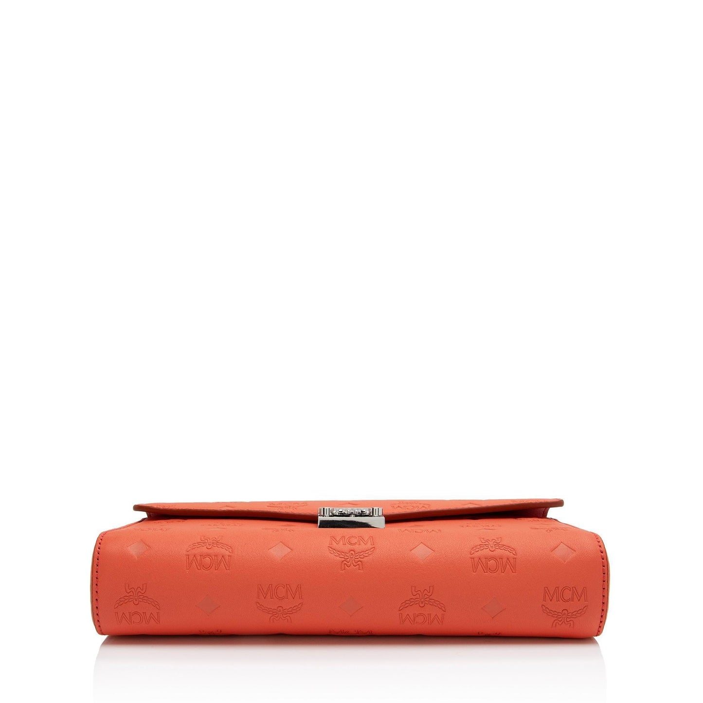MCM Embossed Leather Millie Medium Crossbody Bag
