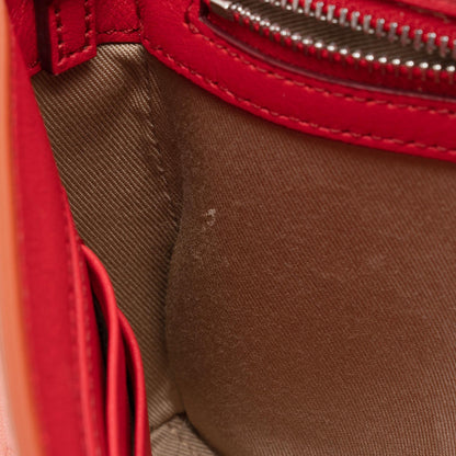 MCM Embossed Leather Millie Medium Crossbody Bag
