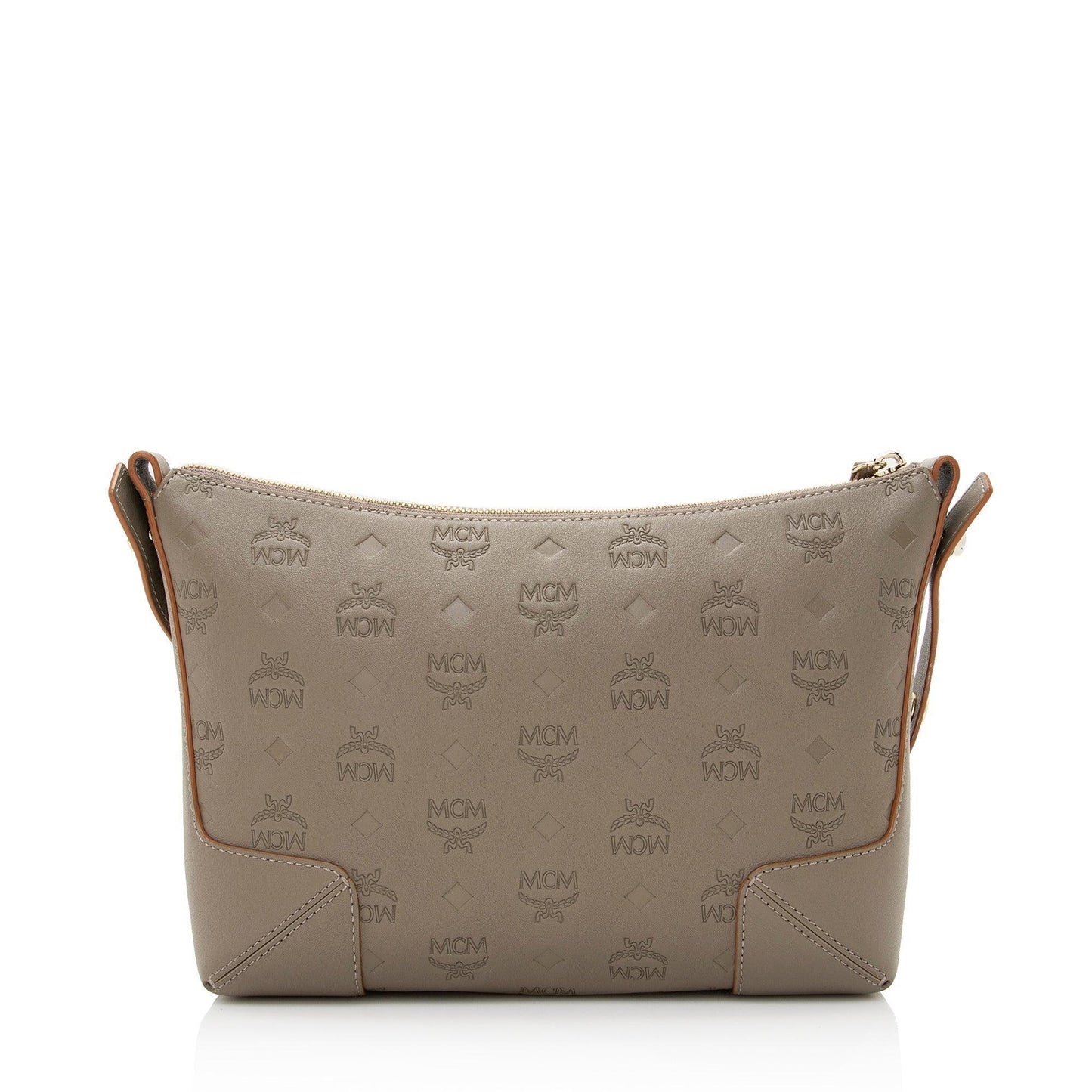 MCM Embossed Leather Klara Small Crossbody Bag