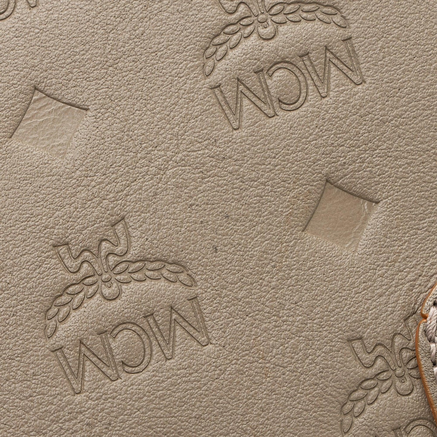 MCM Embossed Leather Klara Small Crossbody Bag