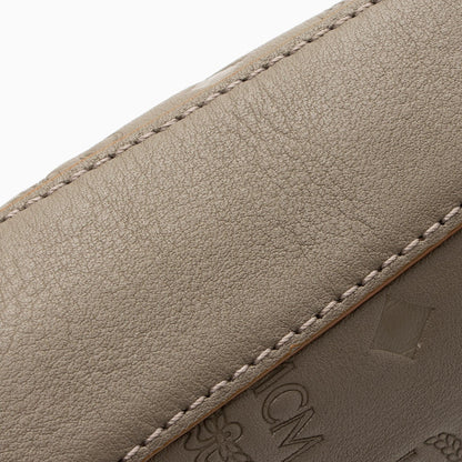 MCM Embossed Leather Klara Small Crossbody Bag