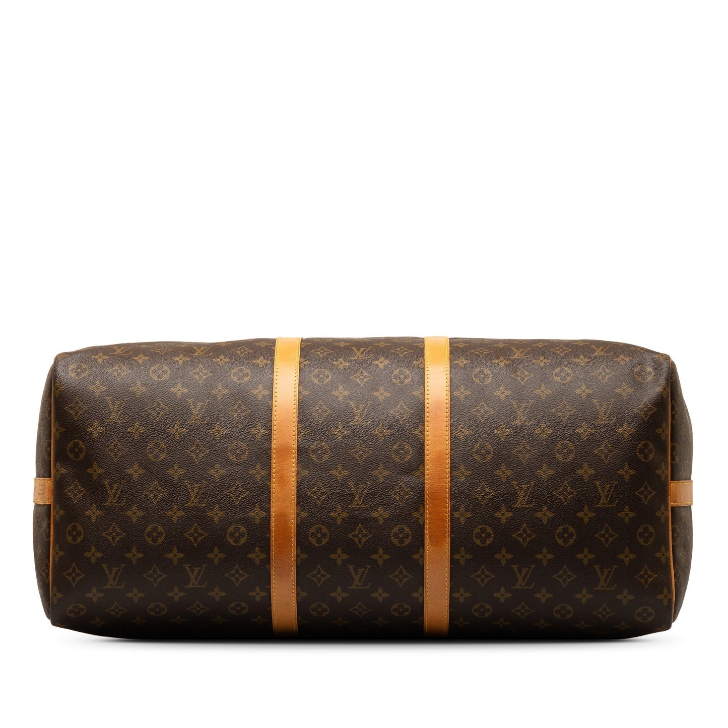 Brown Louis Vuitton Monogram Keepall Bandouliere 60 Travel Bag