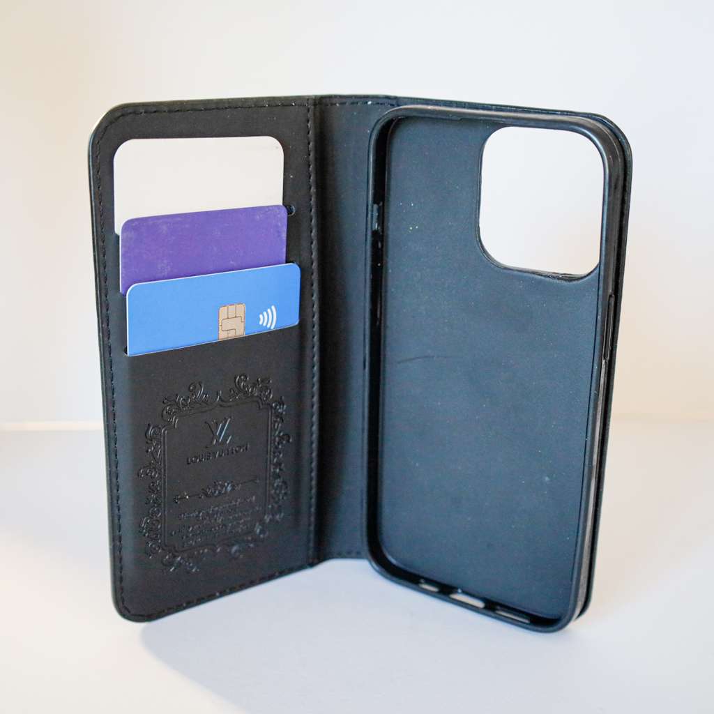 Luxury iPhone 11 Pro Max Case Black Patch