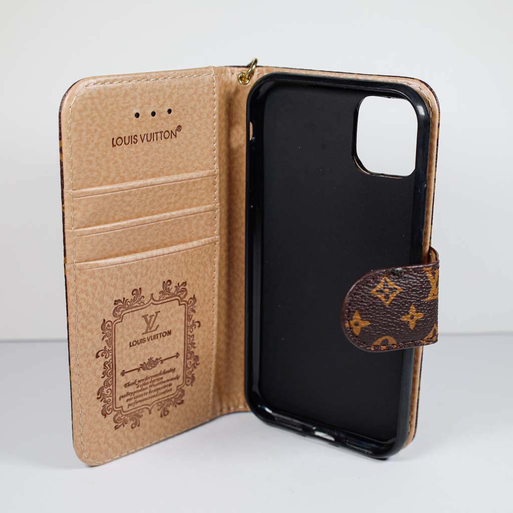 Louis Vuitton Wallet Case for iPhone X16 Series