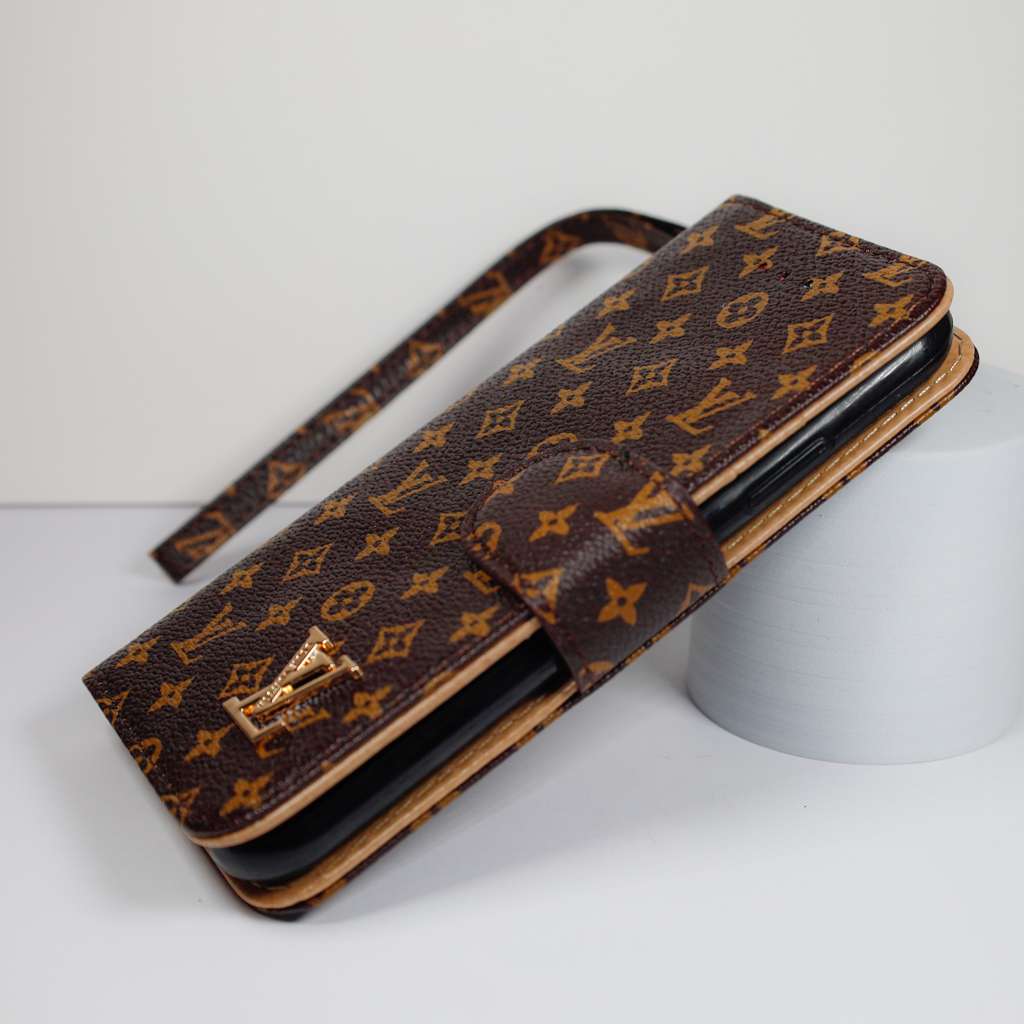 Louis Vuitton Wallet Case for iPhone X16 Series