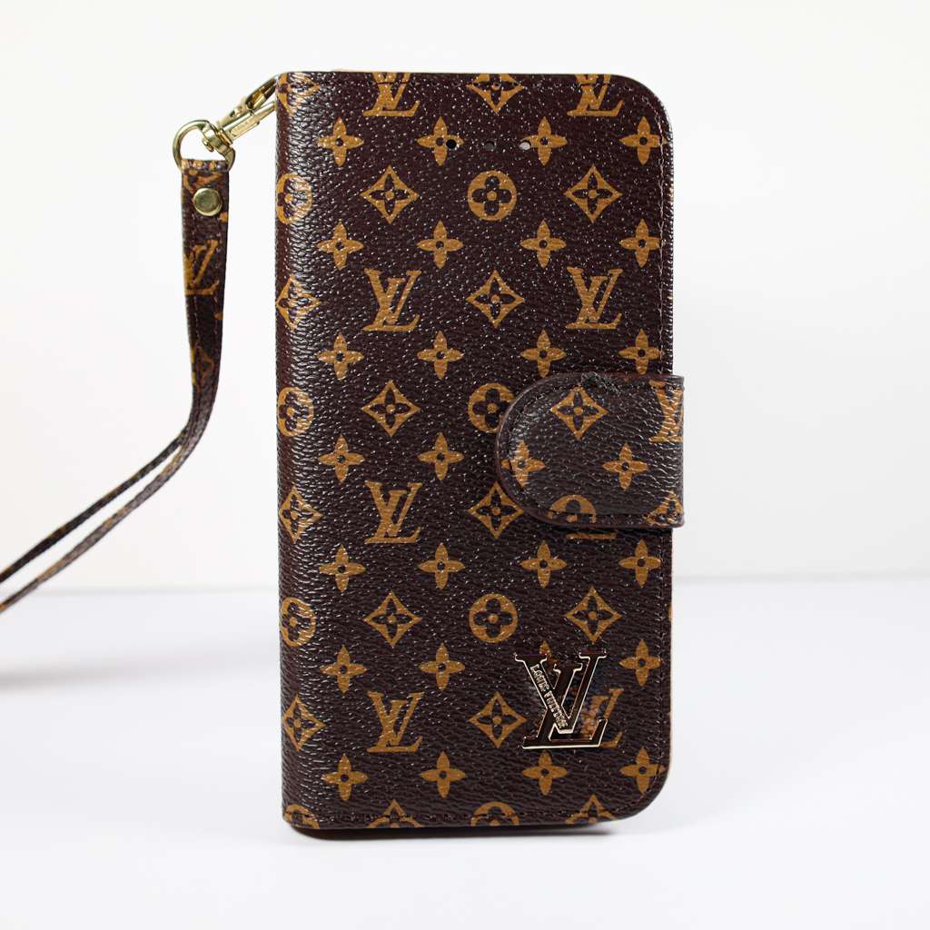 Louis Vuitton Wallet Case for iPhone X16 Series