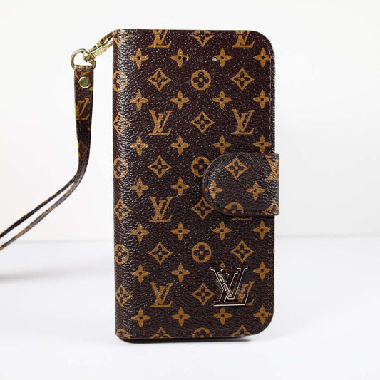 Louis Vuitton Wallet Case for iPhone X16 Series