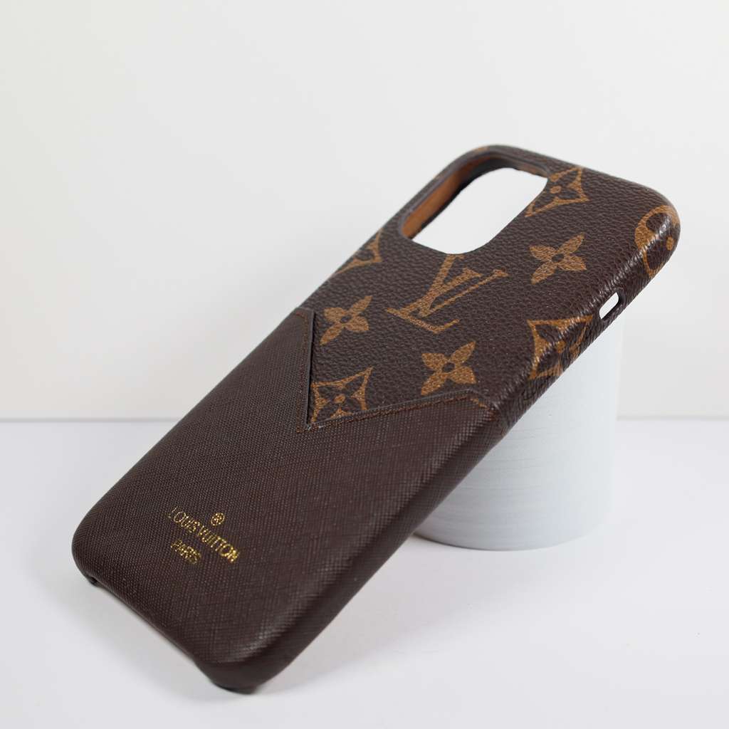 LV Card Holder iPhone Case&nbsp;Brown iPhone X 11 12 13 14 Pro Max