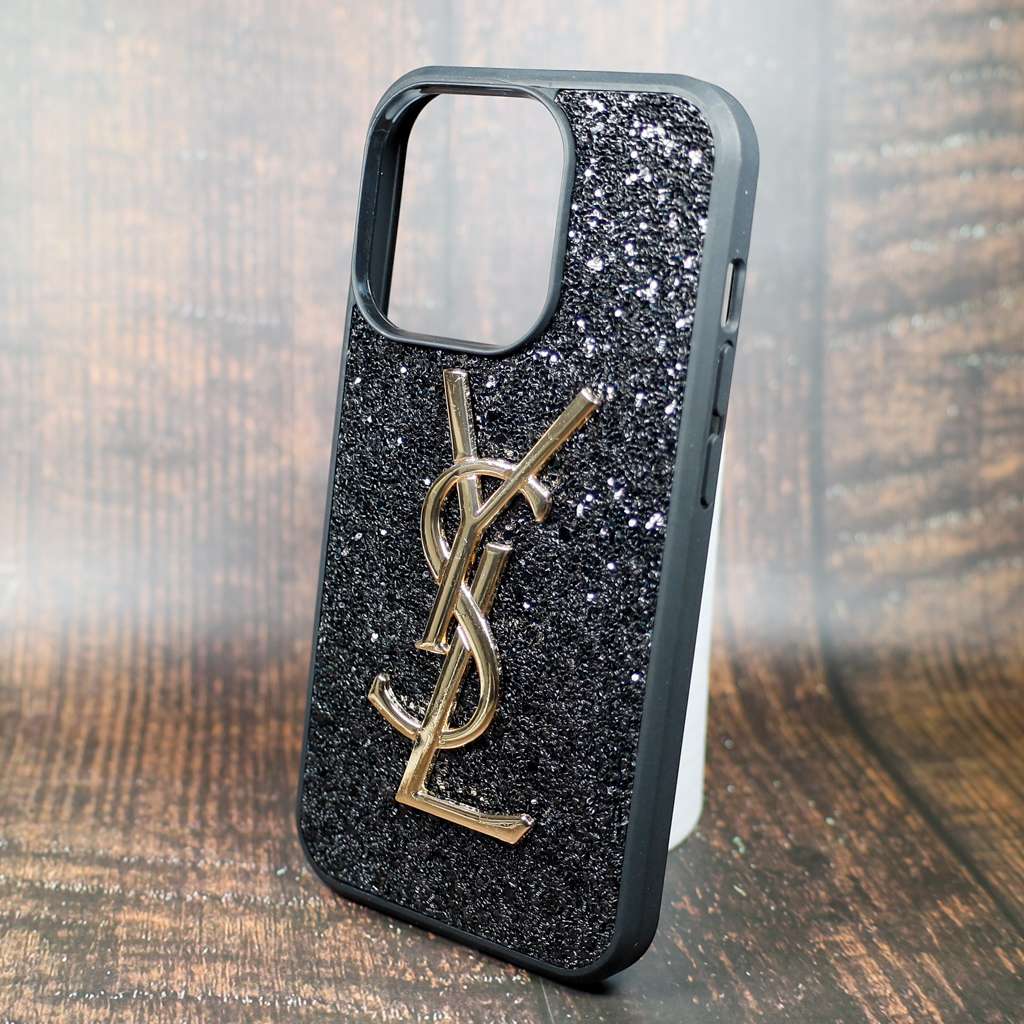 YSL Phone Case Gravy Rhinestones