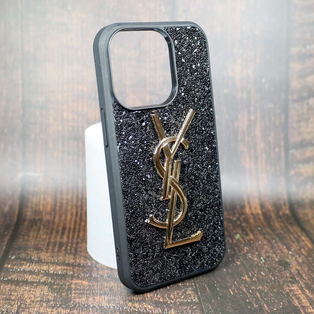 YSL Phone Case Gravy Rhinestones
