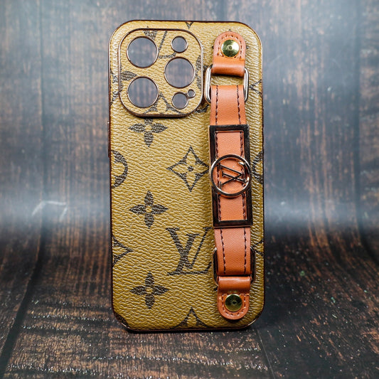 LV iPhone Case with Strap Folding Style