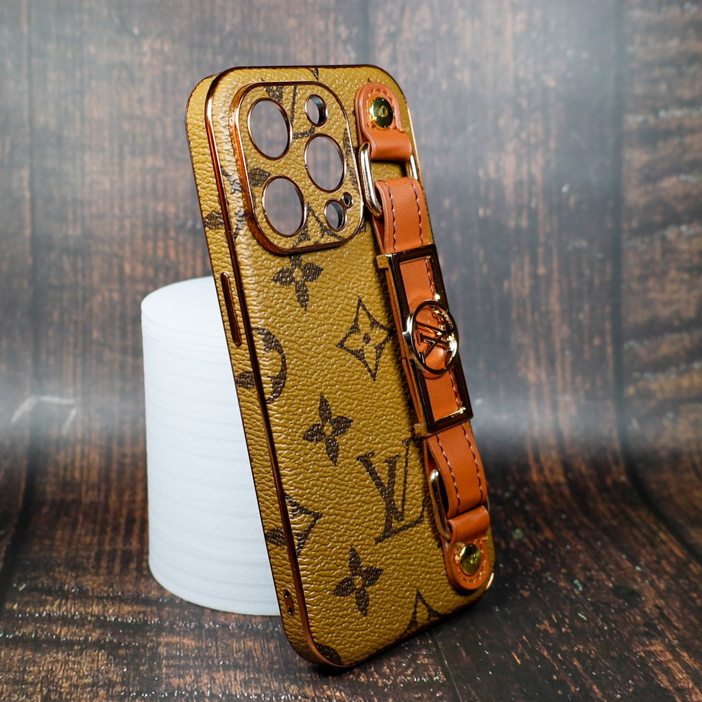 LV iPhone Case with Strap Folding Style