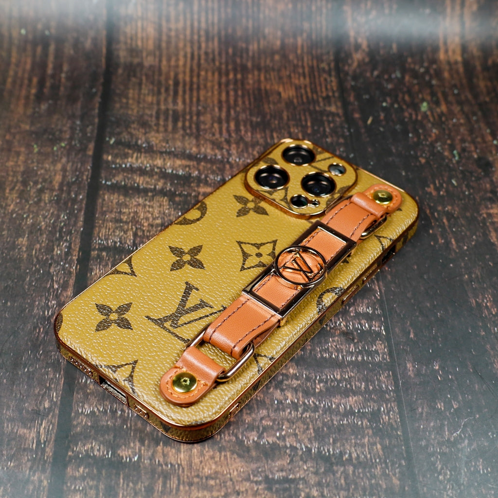 LV iPhone Case with Strap Folding Style