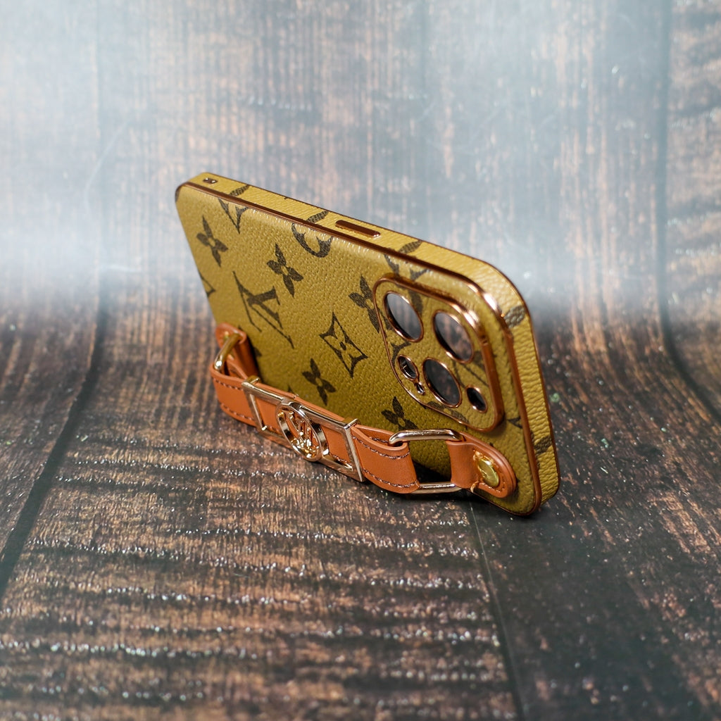 LV iPhone Case with Strap Folding Style