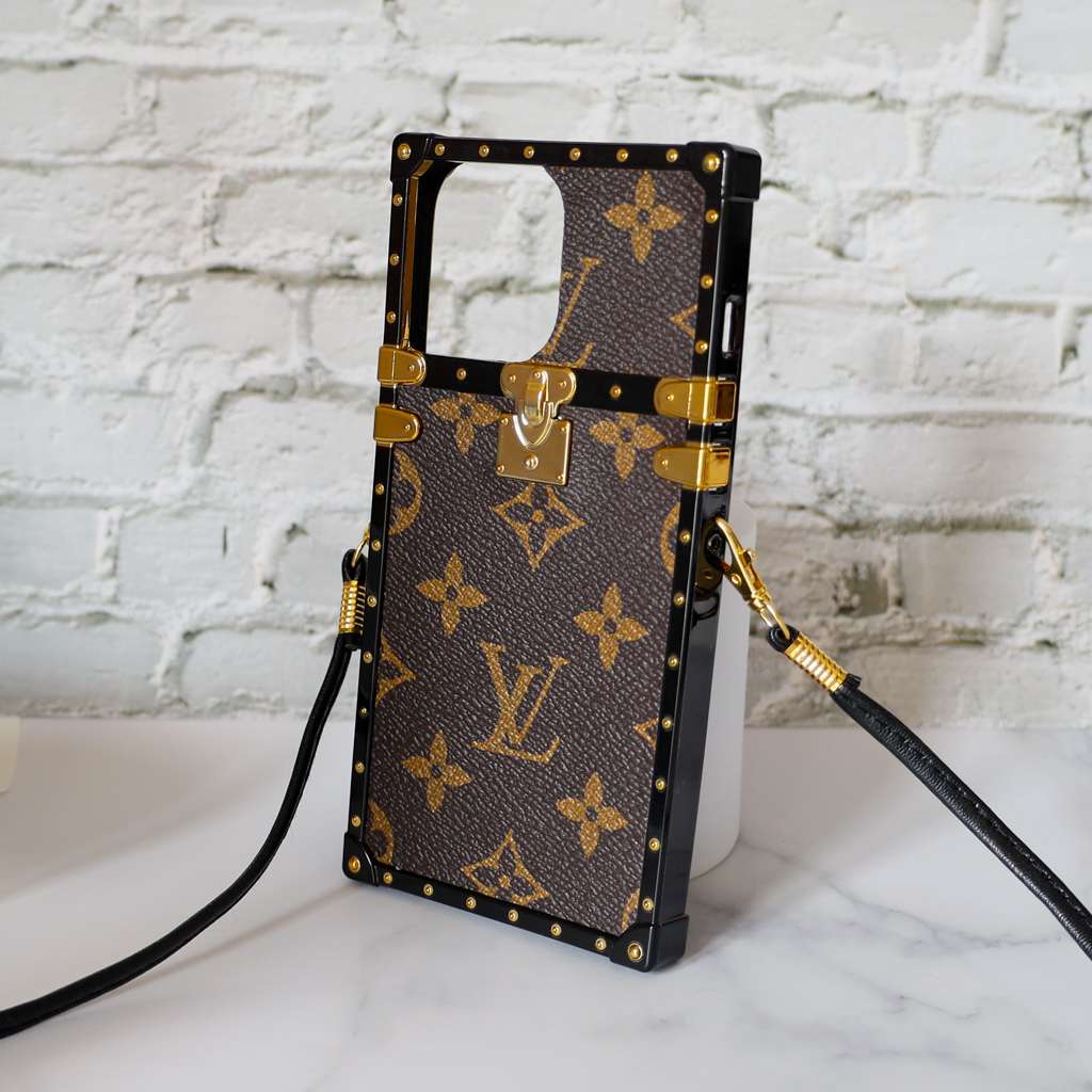 Reverse Monogram Eye Trunk iPhone Case
