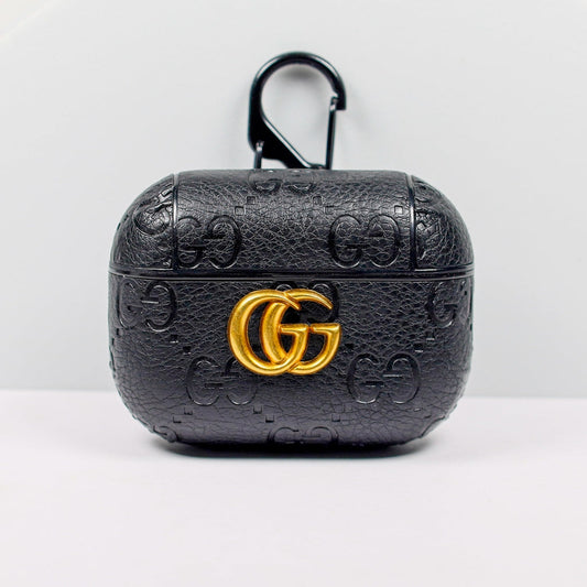 Designer AirPods 23Pro Case GG Black