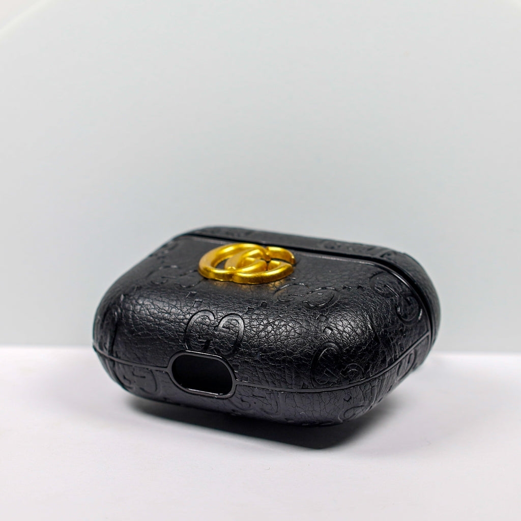 Designer AirPods 23Pro Case GG Black