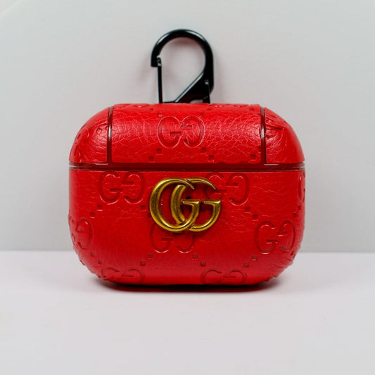 Designer AirPods 23Pro Case GG Red