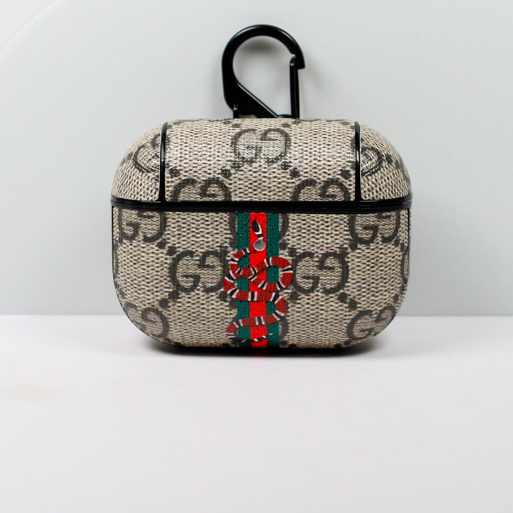 Designer AirPods 23Pro Case GG Snake