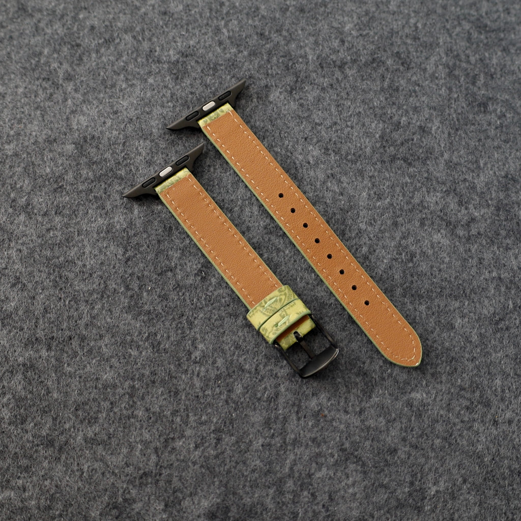 Designer&nbsp;Leather Watch Band for Apple Watches