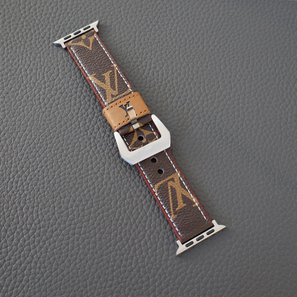 Louis Vuitton Apple Watch Band Brown Monogram