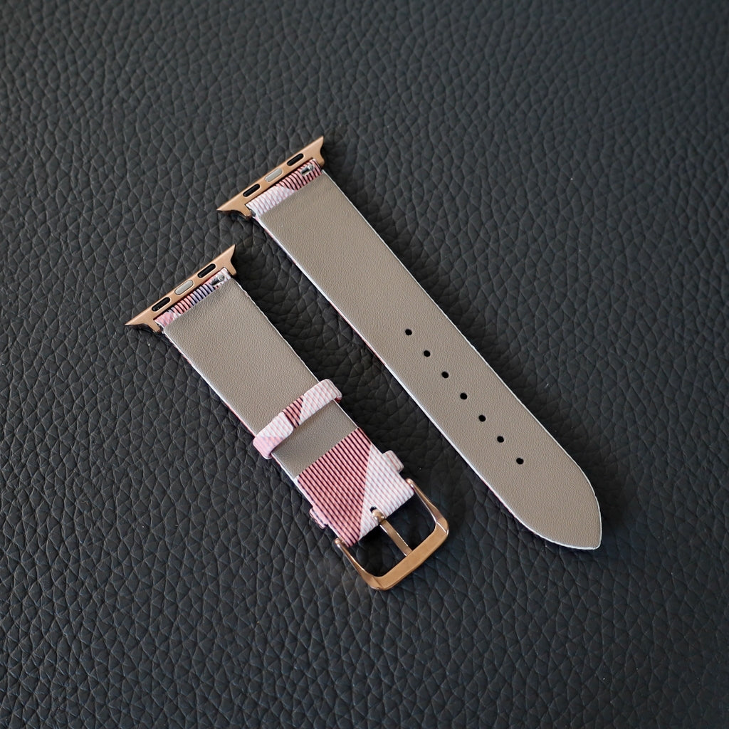 Burberry Apple Watch Band Leather Design
