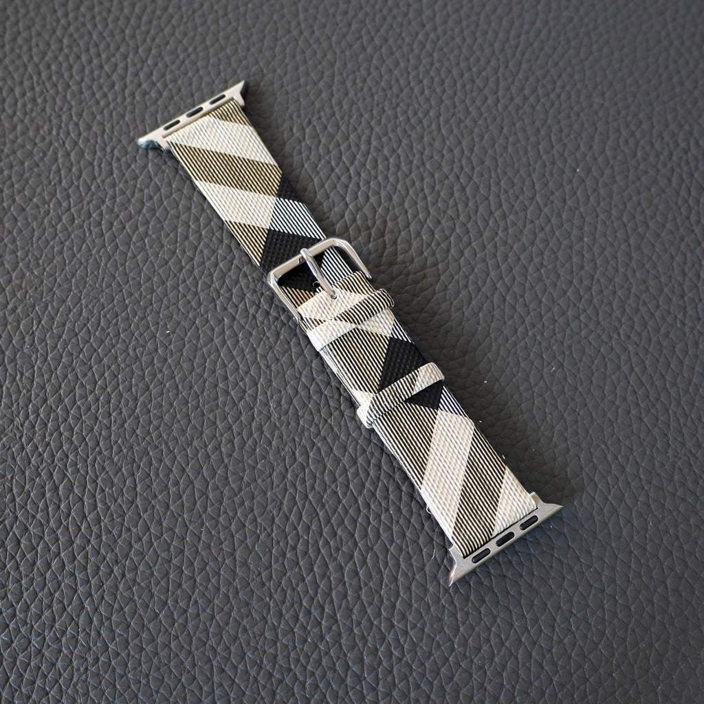 Burberry Design Watch Band Leather for Apple Watch