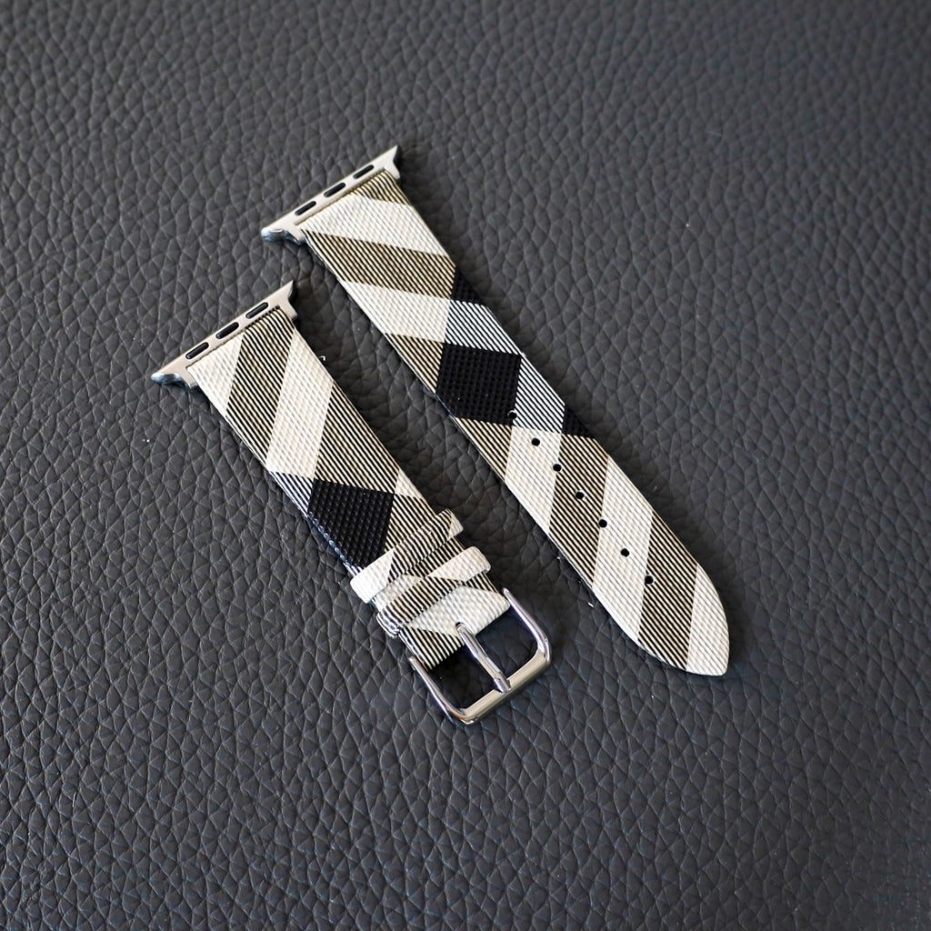 Burberry Design Watch Band Leather for Apple Watch