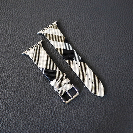 Burberry Design Watch Band Leather for Apple Watch