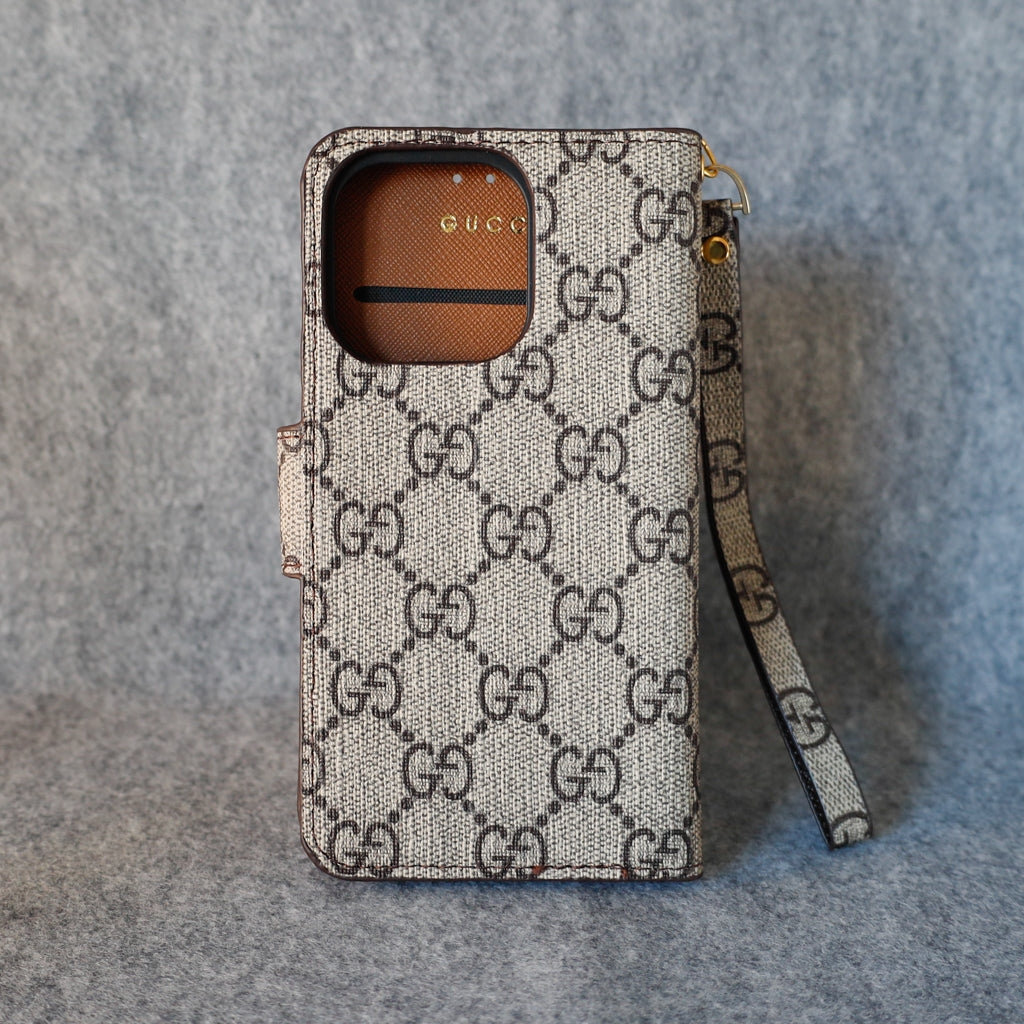 Gucci Phone Wallet Case 11  16 Pro Max Plus