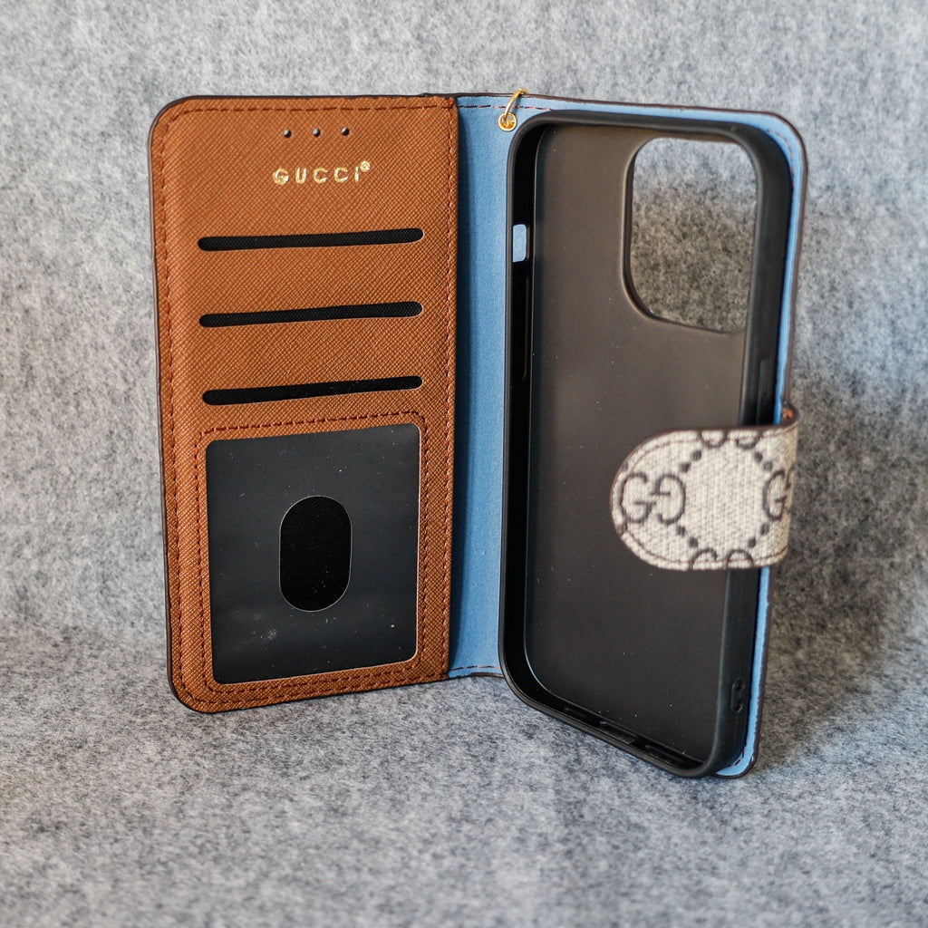 Gucci Phone Wallet Case 11  16 Pro Max Plus