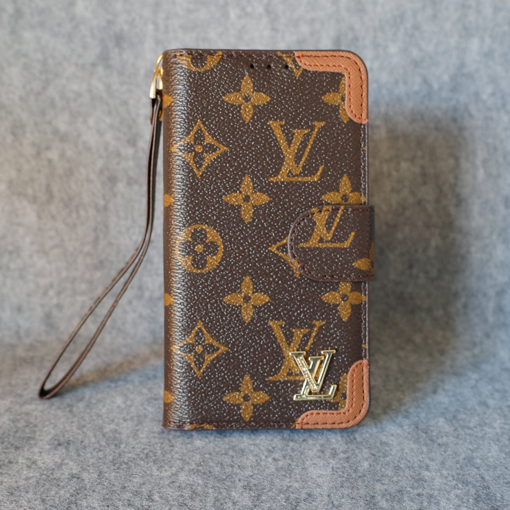 LV iPhone Folio Case for iPhone 1116 Pro Max Plus