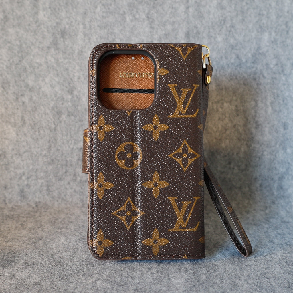 LV iPhone Folio Case for iPhone 1116 Pro Max Plus