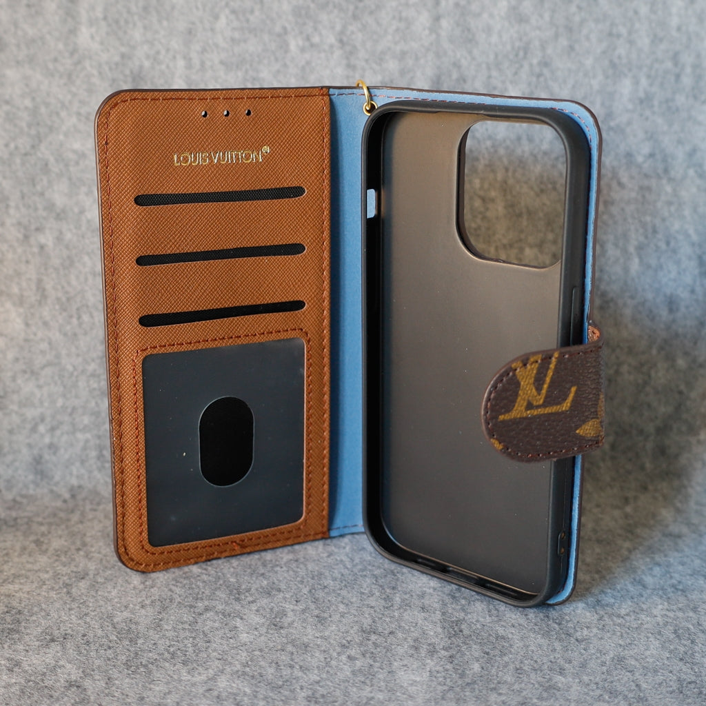 LV iPhone Folio Case for iPhone 1116 Pro Max Plus
