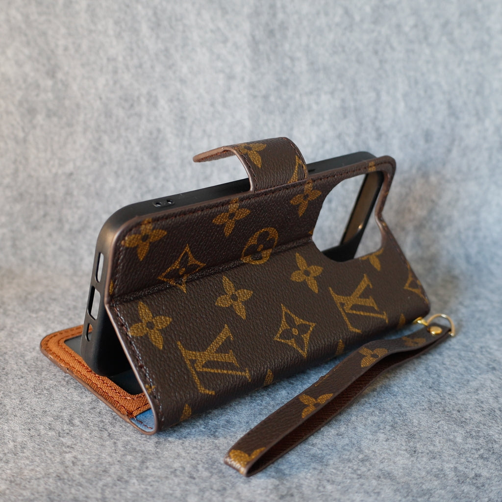 LV iPhone Folio Case for iPhone 1116 Pro Max Plus
