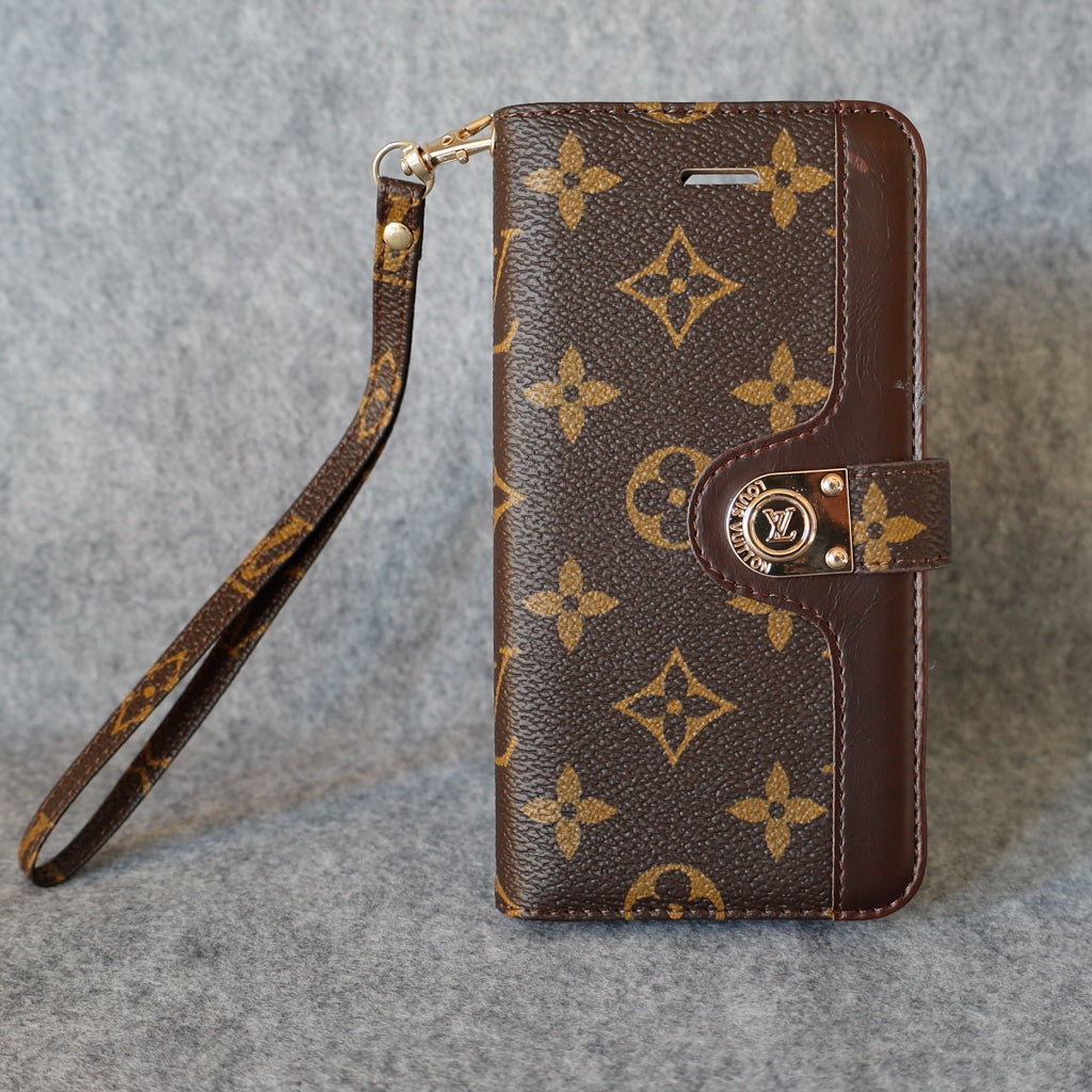 LV iPhone Folio Wallet Case for 1116 Pro Max Plus