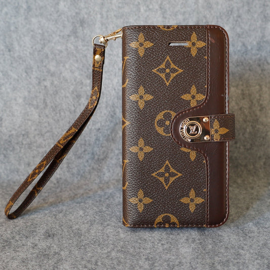 LV iPhone Folio Wallet Case for 1116 Pro Max Plus