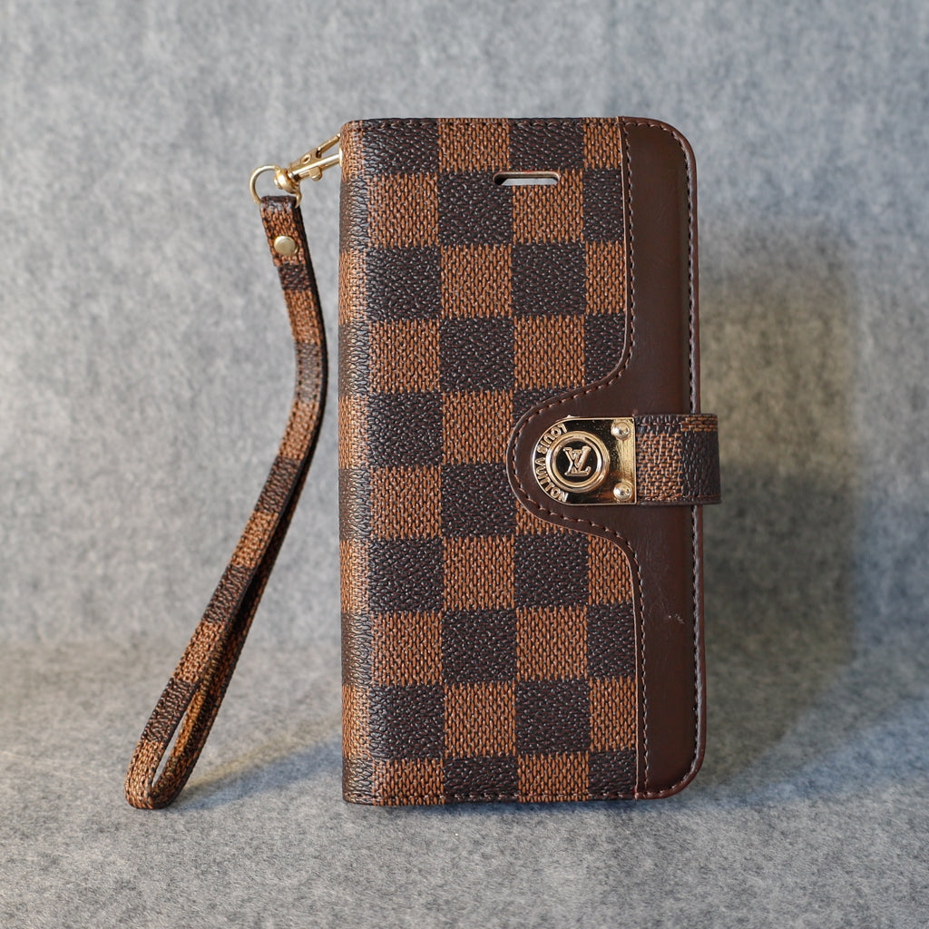 LV Folio Wallet Case for 1116 Pro Max Plus Series