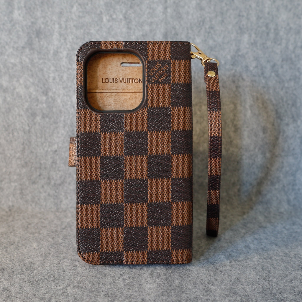 LV Folio Wallet Case for 1116 Pro Max Plus Series