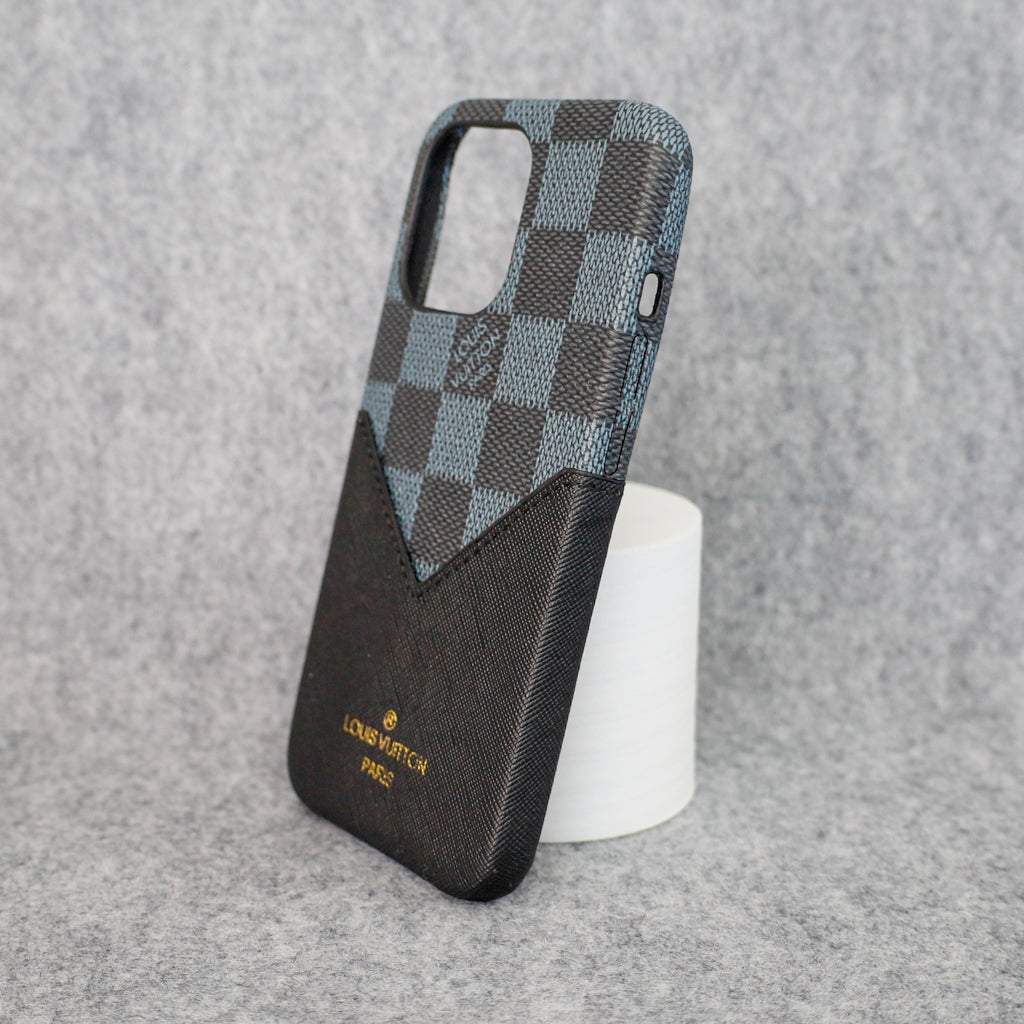 Black Checkered Phone Case&nbsp; for iPhone