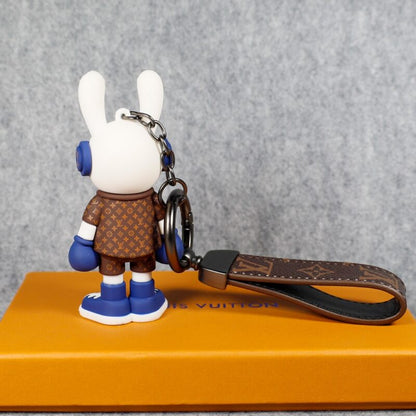 LV Keychain DJ Bunny Boxer