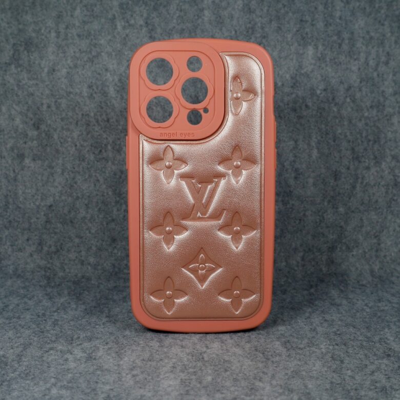 LV Designer Phone Case Stamped Letters for 11 12 13 14 Pro Max