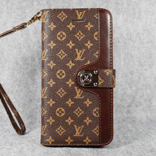 LV Wallet Phone Case Samsung Galaxy S21 22 23 24 25 Ultra Plus